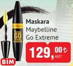 MAYBELLİNE GO EXTREME MASKARA MAYBELLİNE GO EXTREME MASKARA